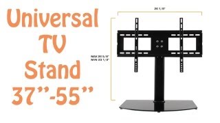 Universal Tv Stand Base Wall Mount For 37 55 Flat Screen Tvs Free In Us
