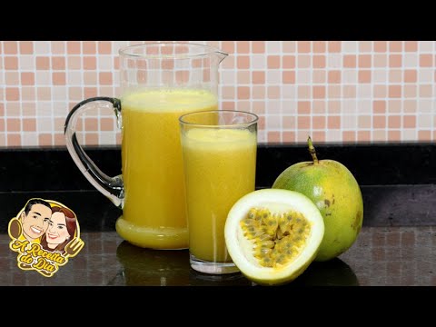 COMO FAZER SUCO DE MARACUJÁ NATURAL DELICIOSO - A RECEITA DO DIA