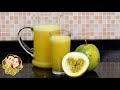 COMO FAZER SUCO DE MARACUJÁ NATURAL DELICIOSO A RECEITA DO DIA