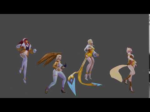 【Blender】Kda Pop Stars Dance