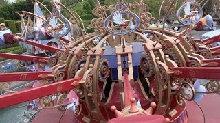 [4K] Dumbo the Flying Elephant : 2014 POV   Disneyland Resort, California