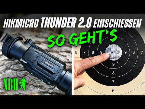 Perfekte Präzision: Einschießen vom Wärmebildvorsatzgerät Thunder 2.0 mit erfahrenen Büchsenmacher
