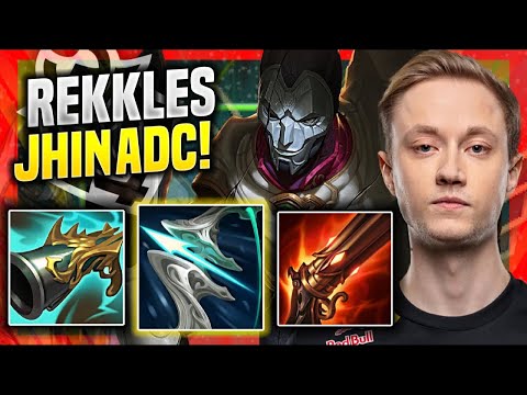 REKKLES IS A BEAST WITH JHIN! - G2 Rekkles Plays Jhin ADC vs Jinx! | Season 11