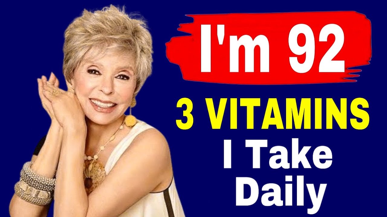 I Take these 3 Vitamins Daily & l’m Living my Healthy Life !