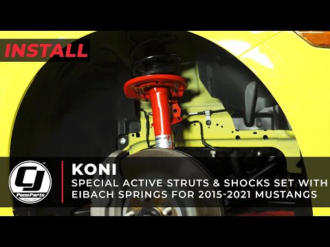 2015-2023 Mustang Install | Koni Special Active Struts & Shocks Set With Eibach Springs