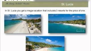 preview picture of video 'Sandals St. Lucia Resorts, Compare the three Sandals Resorts in St. Lucia'