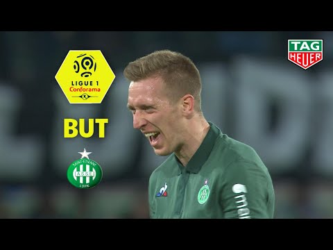 But Robert BERIC (80') / AS Saint-Etienne - Nîmes Olympique (2-1)  (ASSE-NIMES)/ 2018-19