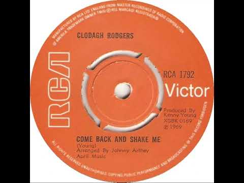 UK New Entry 1969 (60) Clodagh Rodgers - Come Back And Shake Me