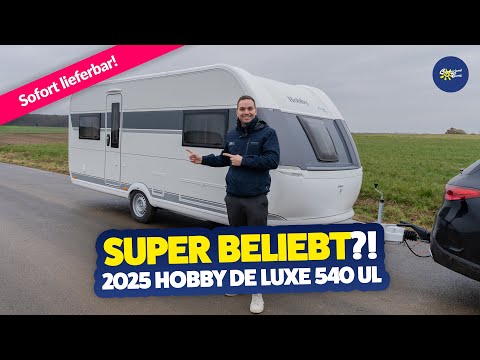 CHIQUE!😍 2025 Hobby De Luxe 540 UL | Caravan | Test & Buying Guide - Camperland Bong