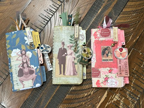Craft With Me - Let's Make Something Fun With 6x6 Papers - Pocket Journal With Tags