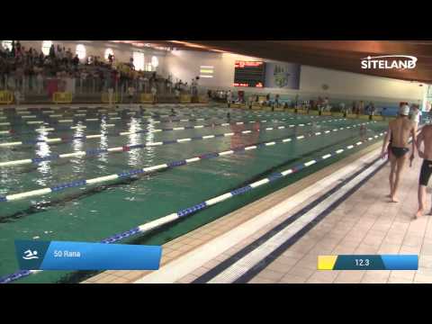 Serie 8 dei 50 Rana  Assoluti Maschi Master - Campionati Regionali Master 2015 VENETO e FRIULI VG