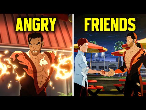 Dispatch - Robert reveals he's Mecha Man vs Don't Tell the Team (All Choices)