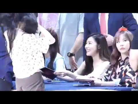 SNSD sunny protects her fan!!!