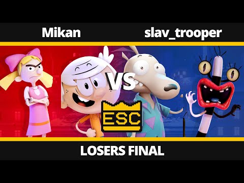 NASB at ESC 21 - Losers Final - Mikan (Helga, Lincoln Loud) Vs. slav_trooper (Rocko, Oblina)