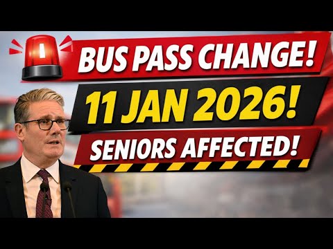UK Bus Pass Rules Change From 11 January 2026 – What This Means for Seniors