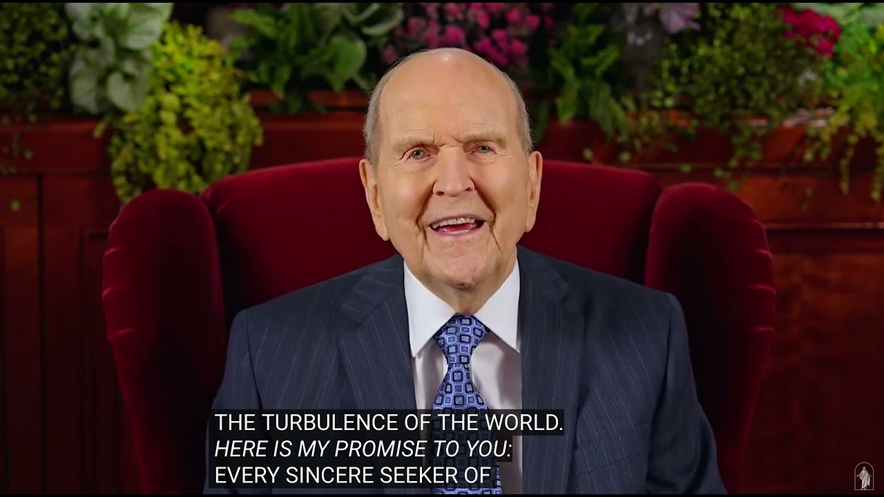 President Russell M. Nelson @ October 2024 General Conference