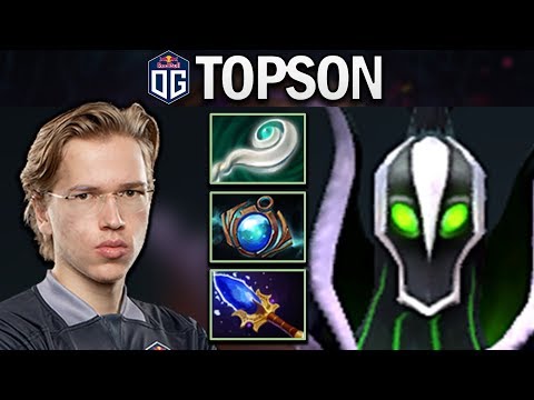 OG.TOPSON MID RUBICK WITH AGHANIMS - DOTA 2 7.24 GAMEPLAY