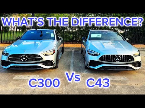 What’s the Difference between 2025 Mercedes C300 vs AMG C43 – Full Walkaround & Breakdown!