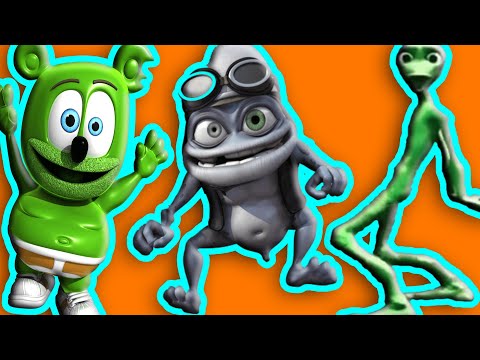 CRAZY FROG VS GUMMY BEAR VS AMPHIBIAN AND ALIEN || PATILA CHOCOBODI COSITA KEMASTE COVER - PUM PUM