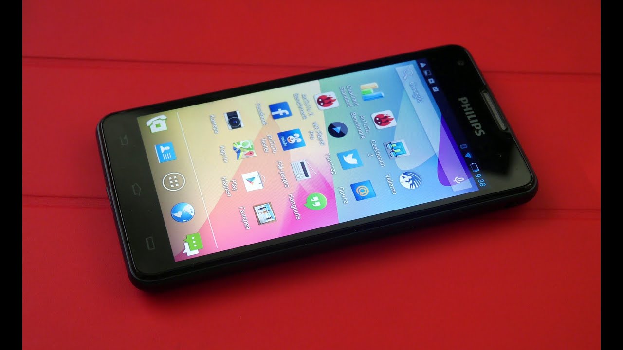 Смартфон Philips W6610 Xenium Dual Sim 4Gb Navy