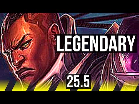 LUCIAN & Leona vs SAMIRA & Nautilus (ADC) | Legendary, 16/3/14 | NA Grandmaster | 25.5