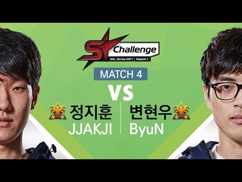 [SSL Challenge] 170324 Ro.1 jjakji vs ByuN Match4