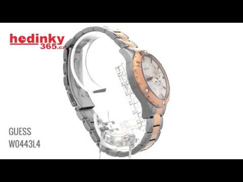 Laikrodis Watches GUESS LADIES W0443L4 video