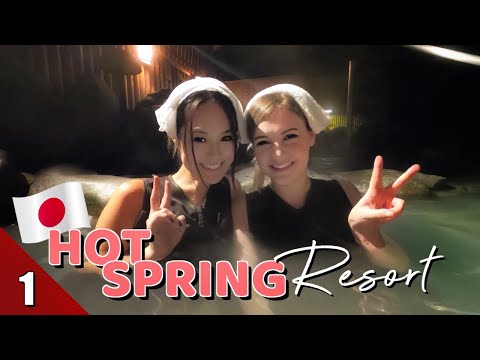 Staying at a Japanese Hot Spring Resort ?? Aomori, Japan