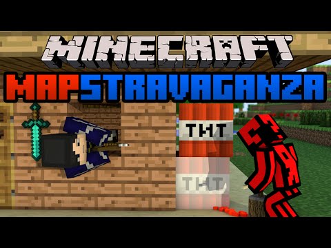 Minecraft Mapstravaganza! 1.8 IS HERE! Cloud Kingdom, Multi Mode Games and Mapstrav RUNNER!