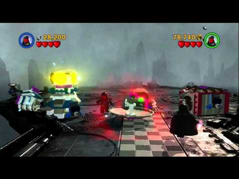 Lego Star Wars III Clone Wars Walkthrough General Grievous CH-4 Lair Of  Grievous Part 3 Commentary