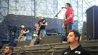 Less Than Jake "Plastic Cup Politics" live during Warped Tour 2009