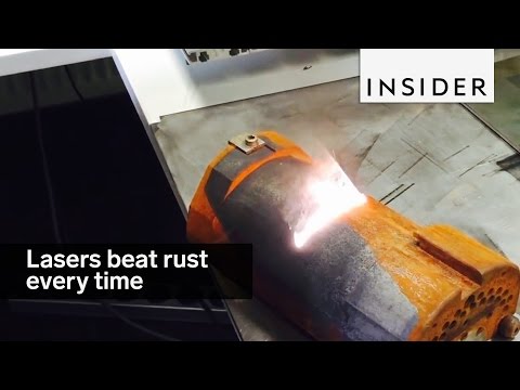 Lasers beat rust every time