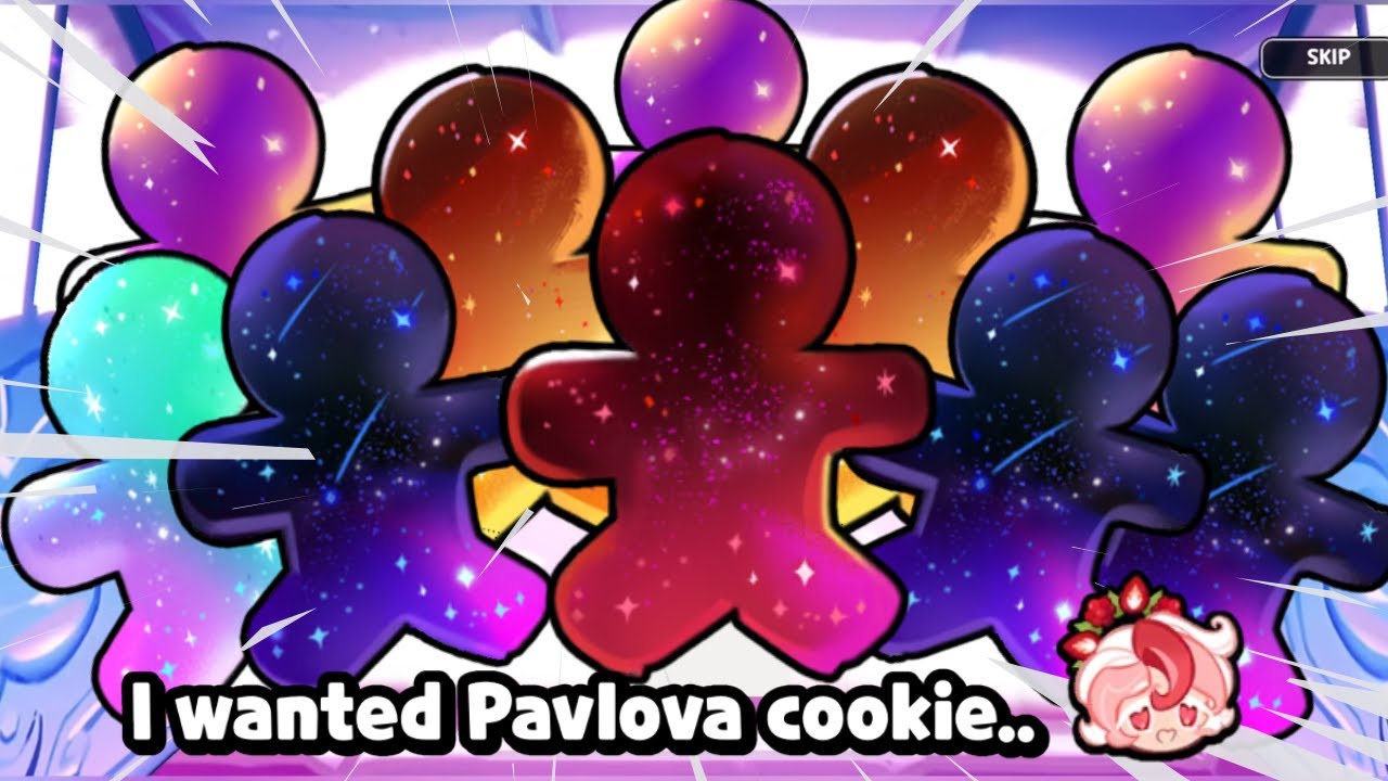 I wanted Pavlova Cookie but this happened…🍀