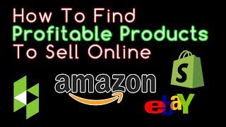 How to Find Products to Sell Online  |  The Easy Beginners Method