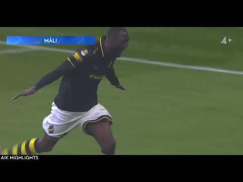 AIK Allmänna Idrottsklubben Solna Stockholm 2-1 H...