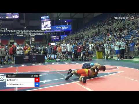 126 Lbs Round Of 128 - Brendon Olsen, New Mexico Vs Gabe Whisenhunt, Oregon 730f