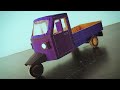 Diy How To Make Three Wheeler By Cardboard Cardboard Tempo