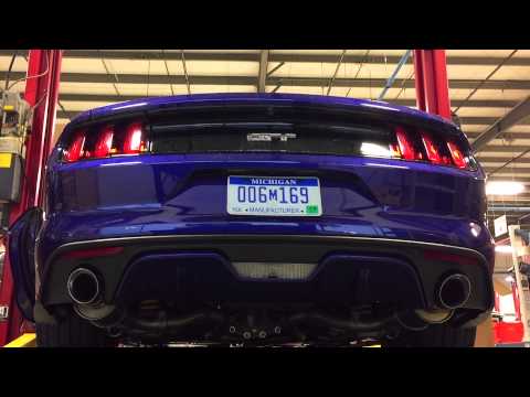 2015 ROUSH V8 Axle-back Mustang Exhaust