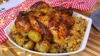 DOURADINHO E SUCULENTO | TEMPERO ESPECIAL PARA FRANGO ASSADO RECHEADO