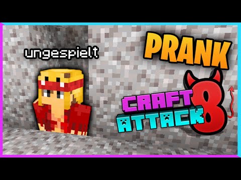 Unge PRANKT uns! | Craft Attack 8 mit Unge, iOser100, TheJoCraft, Crocodileandy & Reved