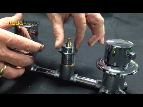 ON / OFF Shower Valve / Dial - Remove and Replacing