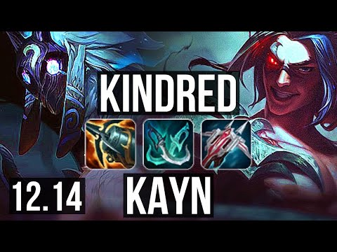 KINDRED vs KAYN (JNG) | Penta, 500+ games, Dominating | NA Master | 12.14
