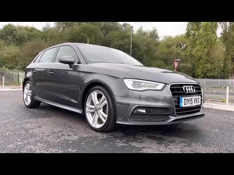 Used 2015 Audi A3 1.4 TFSI CoD S line Sportback S Tronic at Chester | Motor Match Used Cars for Sale