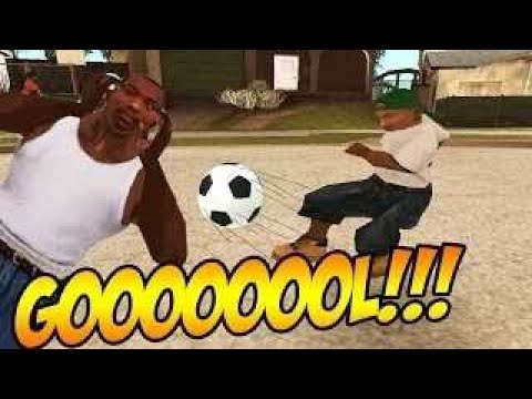 GTA San Andreas - CJ Enseña a Su Hijo a Jugar Fùtbol - Loquendo 2016