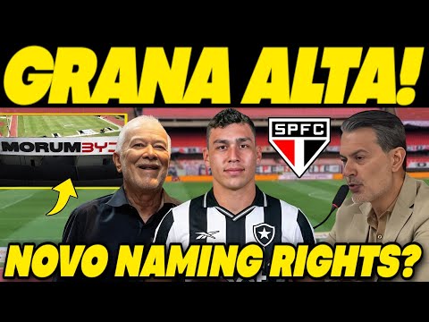NOTÍCIA DE ÚLTIMA HORA QUE NINGUÉM ESPERAVA ANUNCIADA! ACORDO GIGANTE DE NAMING RIGHTS NO SÃO PAULO 