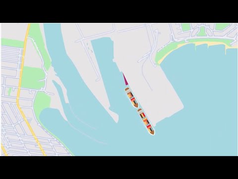 Port of Melbourne  Webb Dock East Extension Project Animation Captioned