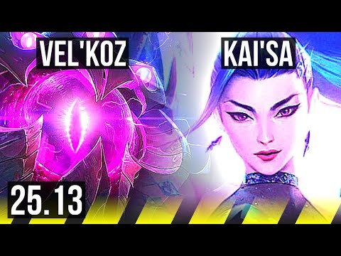VEL'KOZ & Alistar vs KAI'SA & Rakan (ADC) | 69% winrate | EUW Diamond | 25.13
