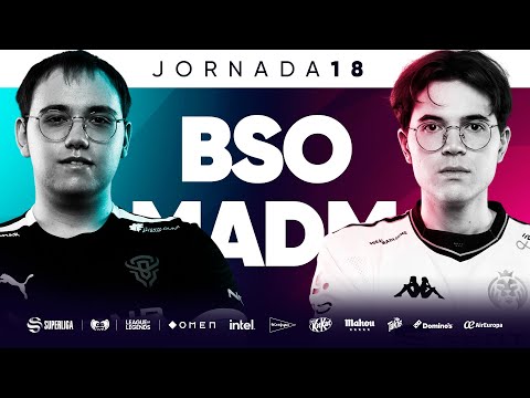 BISONS ECLUB VS Mad Lions Madrid - JORNADA 18 - SUPERLIGA - VERANO 2022 - LEAGUE OF LEGENDS