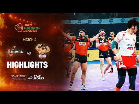 U Mumba clinch tie-breaker thriller against Gujarat Giants! | HIGHLIGHTS | #PKL12