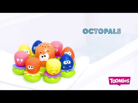 TOMY vonios žaislas Aštuonkojų šeimynėlė, E2756 video